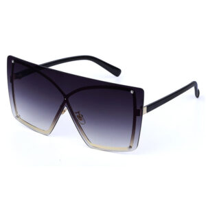 Fashion Oversized Sunglasses Women Rimless Square Sun