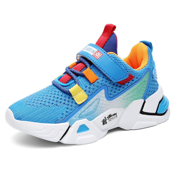 Children's Flying Knit Sneakers, Boys' Casual Sneakers - Image 5