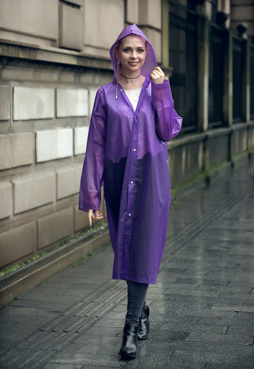 Raincoat Outdoor Transparent Windproof Rain Coat New Rainwear 7 Colors - Image 7