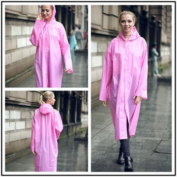 Raincoat Outdoor Transparent Windproof Rain Coat New Rainwear 7 Colors - Image 4