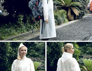 Raincoat Outdoor Transparent Windproof Rain Coat New Rainwear 7 Colors - Image 3