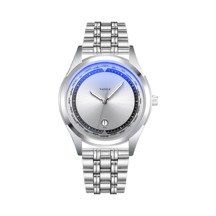 Business Men's Watches Men Luxury Brand Steel Luminous Sports Men's Watches Waterproof Wristwatch Relogio Masculino - Image 5